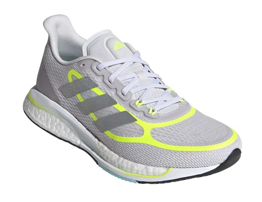 adidas Supernova+ (Plus) 2021 hellgrau DämpfungsLaufschuhe Damen